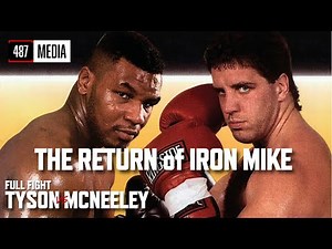 HE'S BACK! Mike Tyson vs Peter McNeeley | FULL FIGHT at the MGM Grand, Las Vegas 19/8/1995