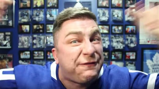 Steve Dangle melts down after Maple Leafs lose to Zamboni driver