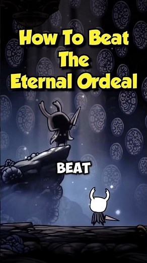 Eternal Ordeal Made EASY 🔥 Beat 57+ Zotes Fast in Hollow Knight! #shorts #hollowknight