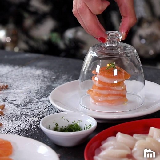 2.3M views · 7.7K reactions | [Sous le sapin ] Un met iodé raffiné et tout simple à réaliser  | Marmiton | Facebook