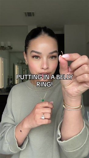 Putting in a Belly Ring After Years of Not Having It