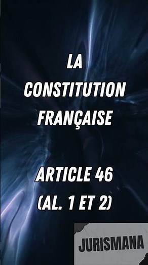 Art. 46 of the Constitution (paragraphs 1 and 2)