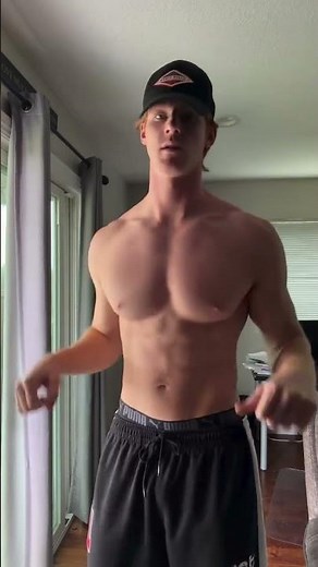 No Fat, Just Muscle – Young Shredded Guy Shows Off His Insane Abs- Alek #aesthetic #fitness