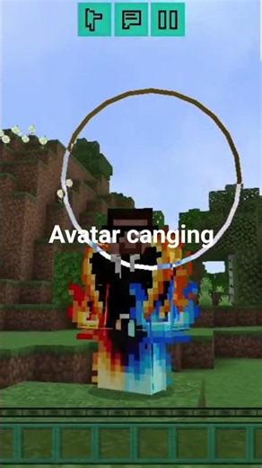🥳avatar changing in minecraft🥳