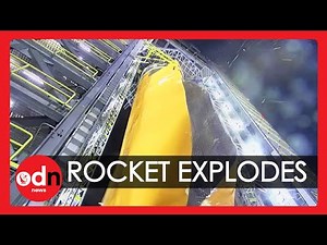 Moment World’s Largest Rocket Fuel Tank Explodes during NASA Test