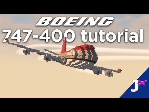 Minecraft | Boeing 747-400 Tutorial