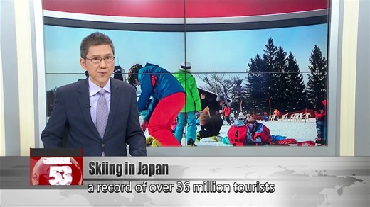 Ski resort in Hachimantai welcomes Taiwanese tourists Many people...