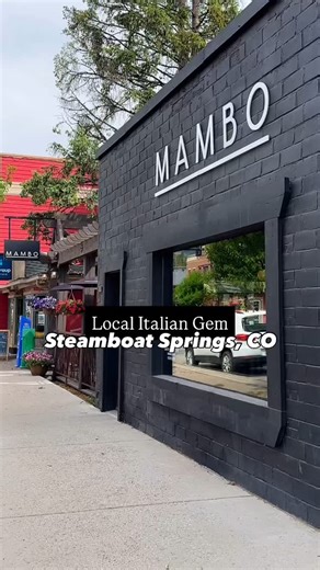 Italian restaurant📍Steamboat Springs, CO🍝 📌Save send to who you’re going with! @mambo_italiano_steamboat is a favorite of mine when visiting Steamboat, especially for their pizzas and homemade pasta dishes! I love their outdoor patio spaces and the cocktails are super tasty too! They have a great happy hour daily 4-5:30 PM $2 off appetizers, 1/2 off cocktails and specialty pizzas, and $3 off wine pours- it’s SO good! Check them out when in Steamboat! Thank you @mambo_italiano_steamboat for ha