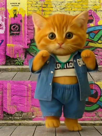 Nala starts street dancing! Nala跳起街舞來!#aicatvideoshorts #aicat #catcutemoments #catvideos