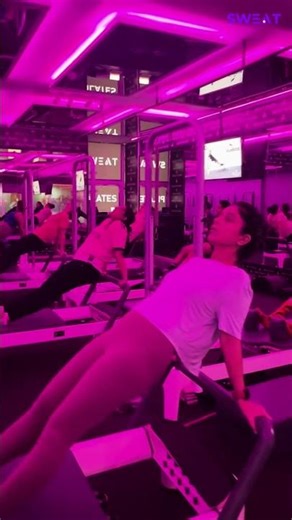 Sweat Pilates Reformer Workout #pilates #shorts
