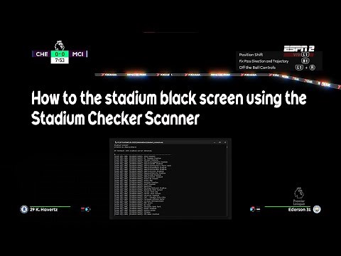 How to the stadium black screen using - Stadium Checker Scanner 2025