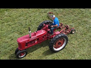 Cutting Hay with the Farmall H and Sickle Bar Mower