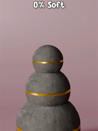 % vs 100% Softness: Satisfying Cylinder Soft Body Physics in Spiral Glass Tube 3dsoftbody​ #physicssimulations​ #blender3d​ #cgi​ #3dsimulation​ #satisfyingvideo​