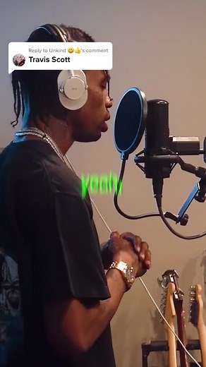 Replying to @Unkind 😃👍 Travis Scott recording Sicko Mode in the studio 😳🔥 #travisscott #sickomode #music #edit #festival #concert #liveperformance