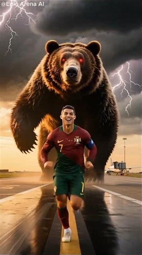 🚨 "GIANT WOLVES HOWL FROM THE FROST… THEN CR7 WALKS AS THE ALPHA OF LEGACY!" (AI Football Mythology