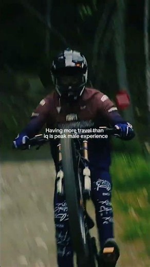 Having more travel than iq is peak male experience