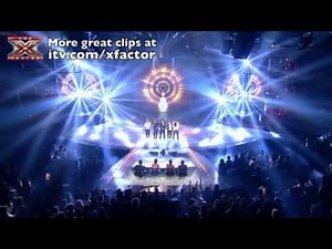 One Direction sing Chasing Cars - The X Factor Live Semi-Final - itv.com/xfactor