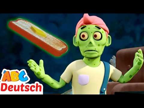 🧟‍♂️Halloween songs for children | Brother Zombie at Halloween dinner: Where's my toast? 🍞