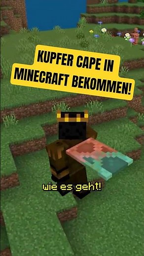 So erhältst du das NEUE COPPER CAPE in MINECRAFT! #minecraft #gaming