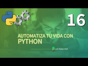 Automate your life with Python. Reading PDFs from Python. Video 16