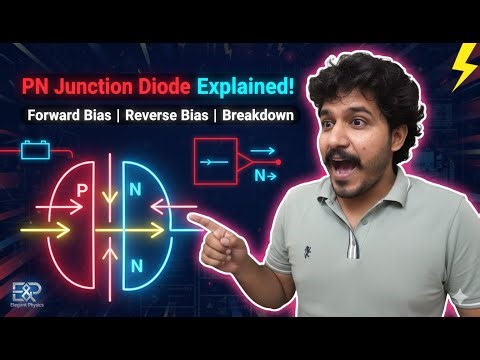 Semiconductor Electronics Part 2 |P-N Junction, Biasing, Breakdown (Zener/Avalanche) | NEET/JEE 2026