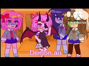 ||Past DDLC Reacts to Natsuki au||