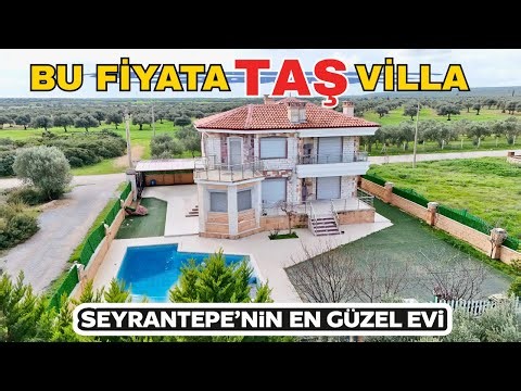 Stone Villa | The Most Exclusive Villa in Seyrantepe! Corner Plot, with Pool, Stone Architecture ...