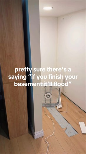 Homeowner perks 🥰 #homereno #basement #fail | Basement Renovation