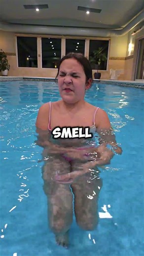 Dad pee's in the pool