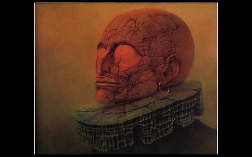 【波兰超现实主义】济斯瓦夫·贝克辛斯基·全作品收录·Zdzislaw Beksinski·A collection of 461 paintings
