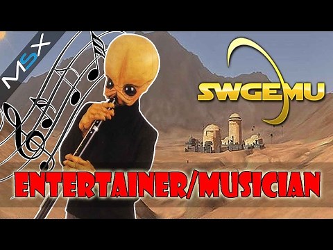Star Wars Galaxies -SWGEMU -Pre CU -Entertainer and Musician
