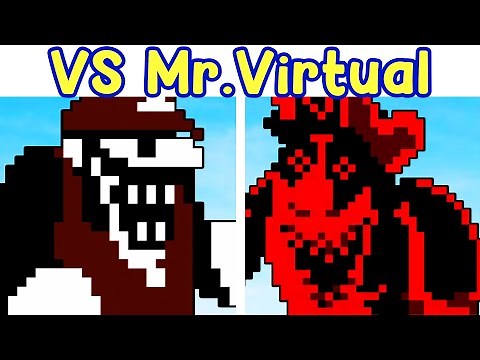 Friday Night Funkin': VS Virtual Mario [MX vs Mr.Virtual] Hostage Song Demo | FNF Mod/HARD