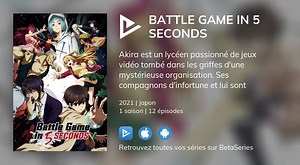 Regarder Battle Game in 5 Seconds streaming