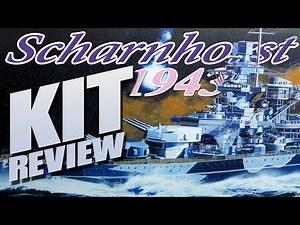 Kit Review: Dragon 1040 German Battleship Scharnhorst in 1/350