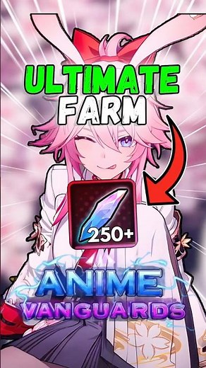 NEW *BEST* Reroll Farm! (Anime Vanguards)