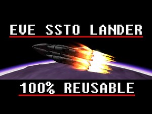 Stock REUSABLE EVE SSTO Lander