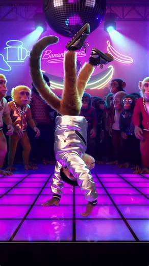 Monkey Break Dance #funny #breakdance #short