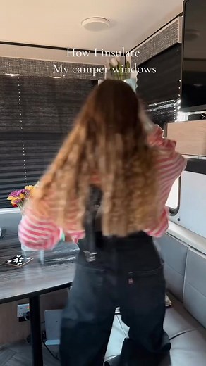 How i insulate my camper windows! . . . . #insulation #camperwindows #window #camperlifestyle #camperlife #camper #camperliving | Ester Camper livin