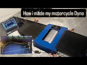 How i made my own Custom Motorcycle Dyno