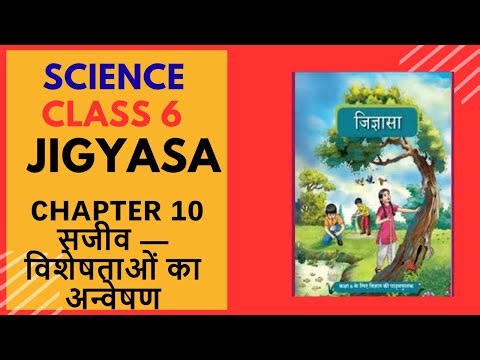 Class 6 Science Jigyasa | Chapter 10 सजीव – विशेषताओं का अन्वेषण | Explained in Hindi