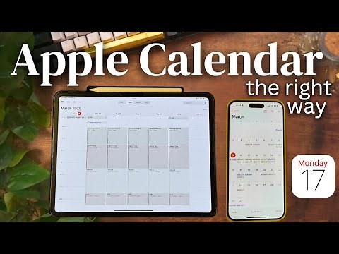 You're Using Apple Calendar All Wrong! | How to Use Apple Calendar for Productivity