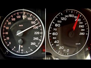 2011 BMW 320i vs 2011 Audi A4 2.0 TDI | Acceleration Comparison