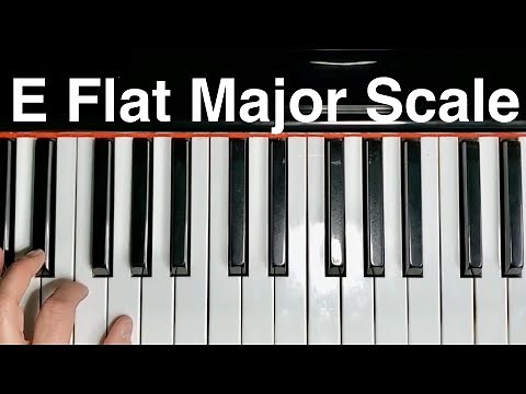 E Flat Major Scale Piano