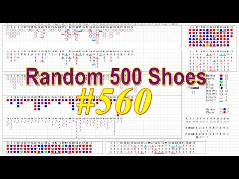 Baccarat Simulator (615) - Random 500 Shoes (560) 百家乐模拟器,百家乐记录表 바카라 출목(6매,중국점) (615) - 랜덤슈 (560)