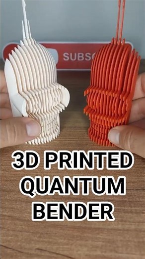 Satisfying Quantum Bender Print ⚙️ 3D Fidget Toy #asmr #futurama #fidget