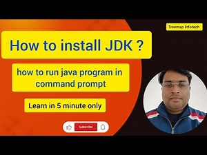 How to Install JDK and Set Path in Windows | Run Java Program | Lec 01