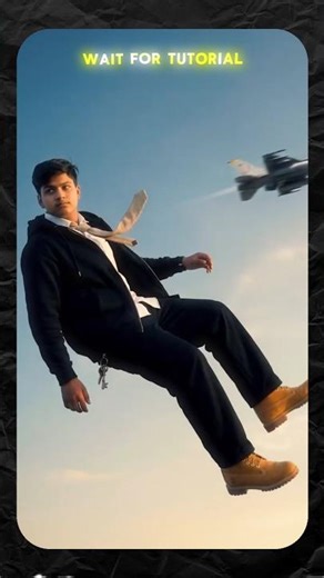 Instagram Trending Flying Video Editing Tutorial 🔥| Viral Man Falling Ai Video Editing