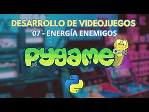Añadiendo Energía y Colisiones con Balas a Enemigos | Curso de Pygame en Python | E07