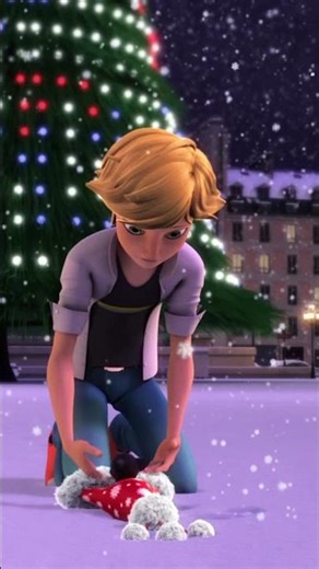 Ready for Christmas? 🎄 #ladybugadventures #miraculouslatam #ladybug #catnoir #miraculous #mlb