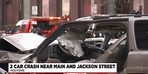 Holyoke crews respond to accident in area of Main and Jackson Streets